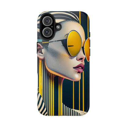 Shinkawa-Inspired Sunglasses Woman Tough Phone Case