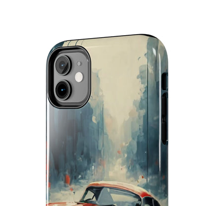 City Drive Red Sports Car Tough Phone Case