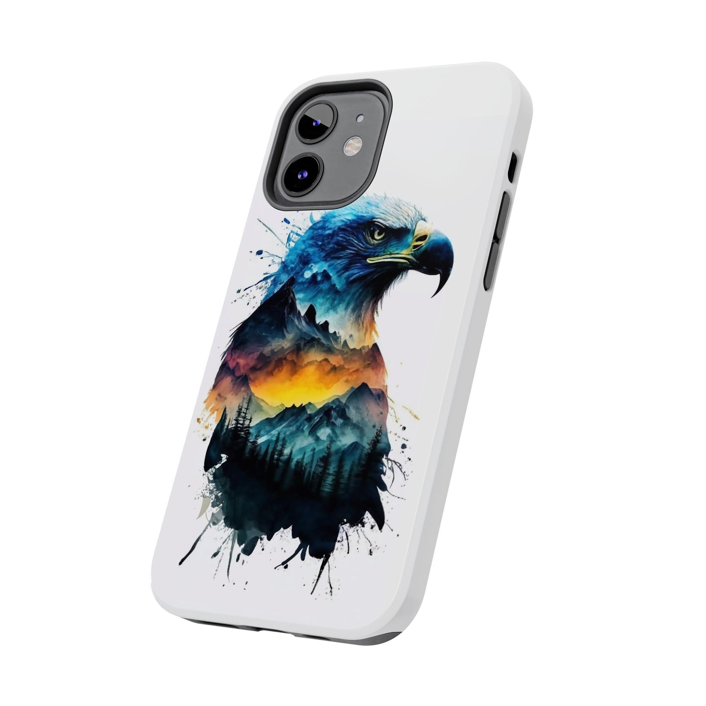 Intense Gaze Bald Eagle Tough Phone Case