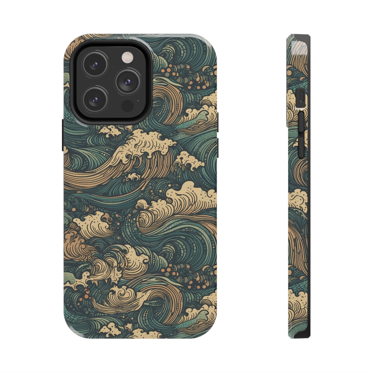 Creamy Swells - Wave of Colors - Tough Phone Case