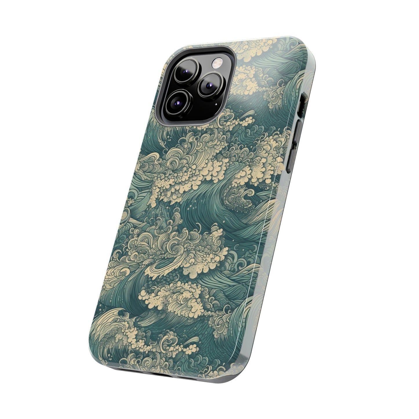 Tranquil Tides - Wave of Colors - Tough Phone Case