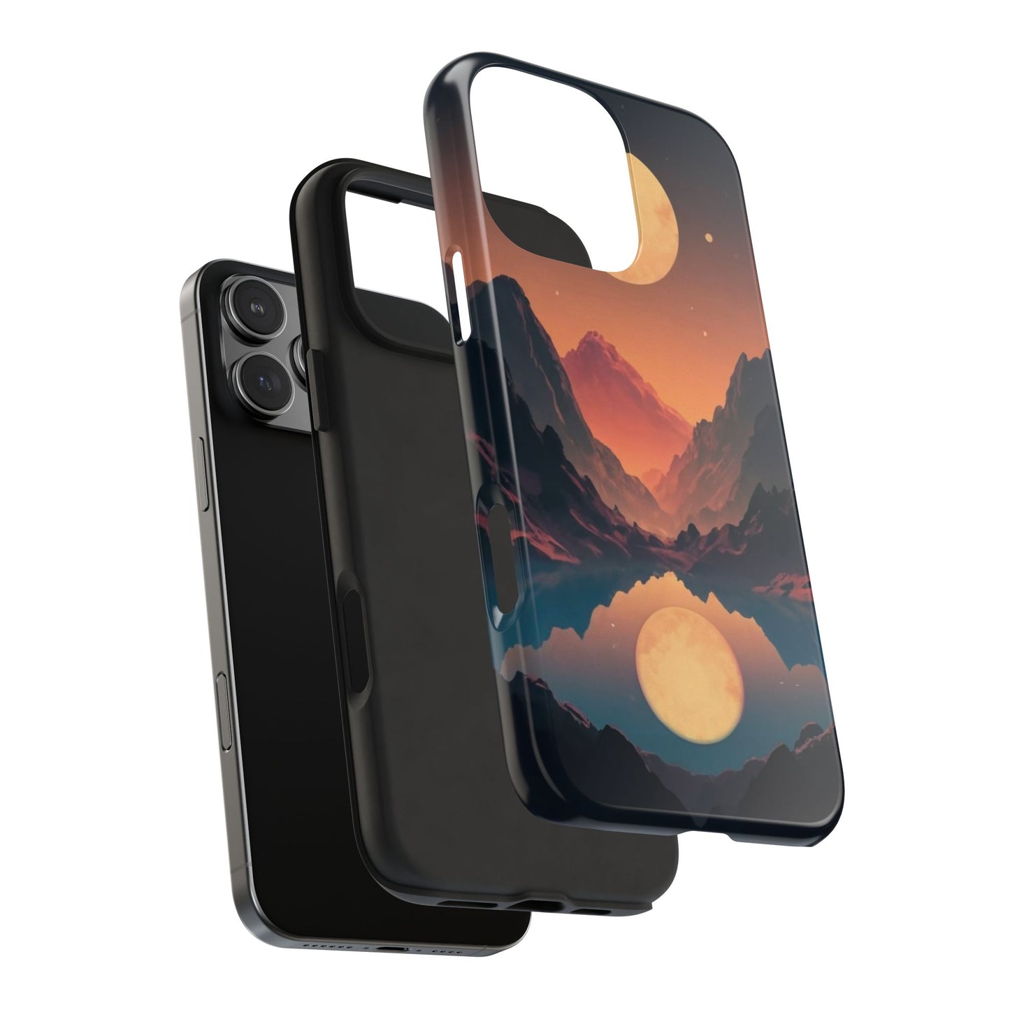 Mountain Moonlight Defender Case