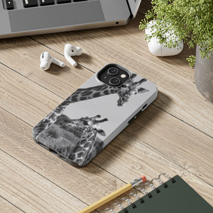 Monochrome Giraffe Guardian Case