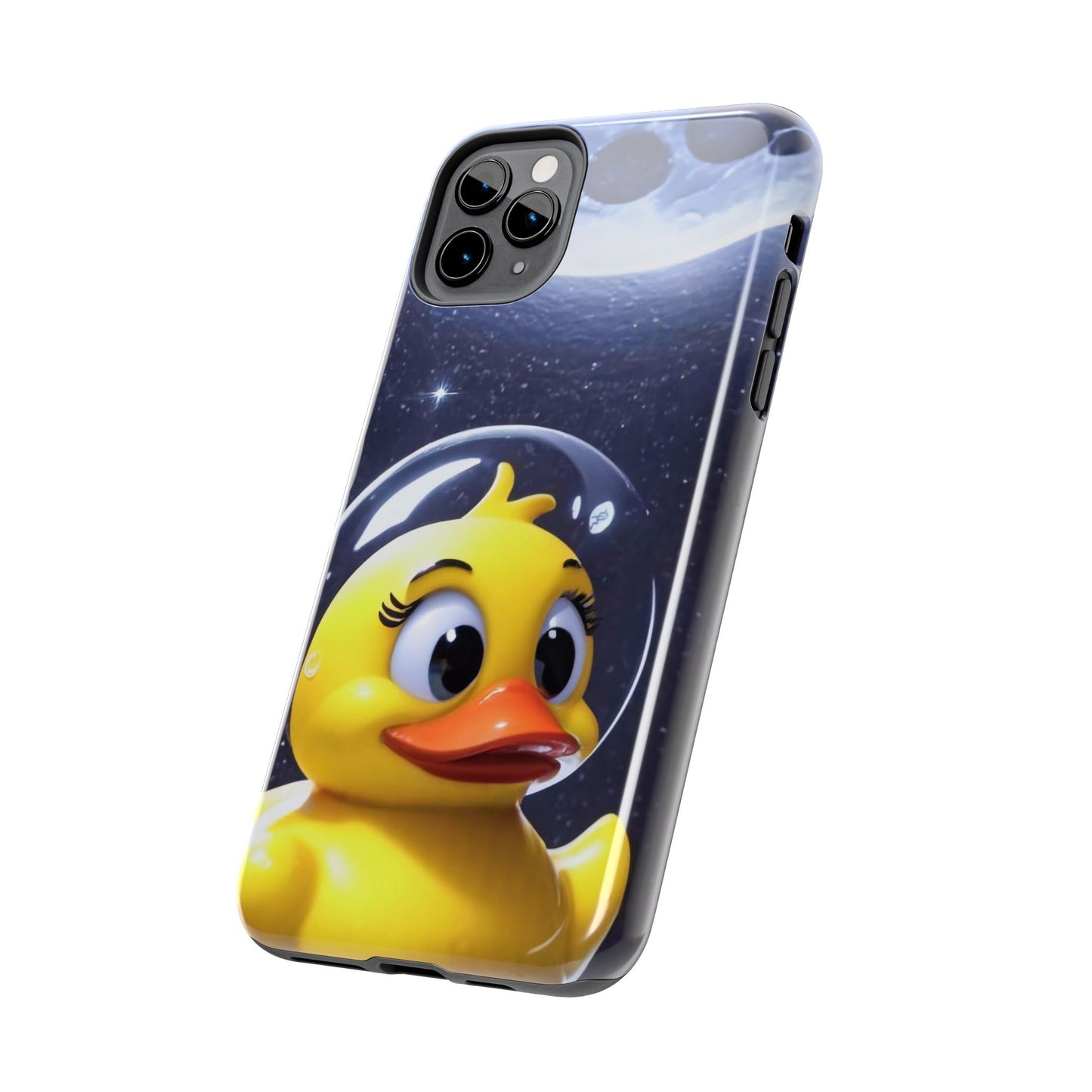 Lunar Space Duck Adventure Tough Phone Case