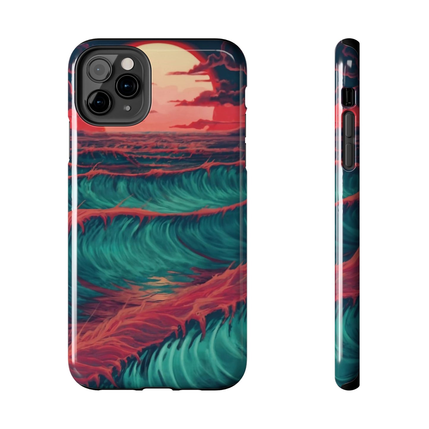 Sunset Waves ToughShield Case