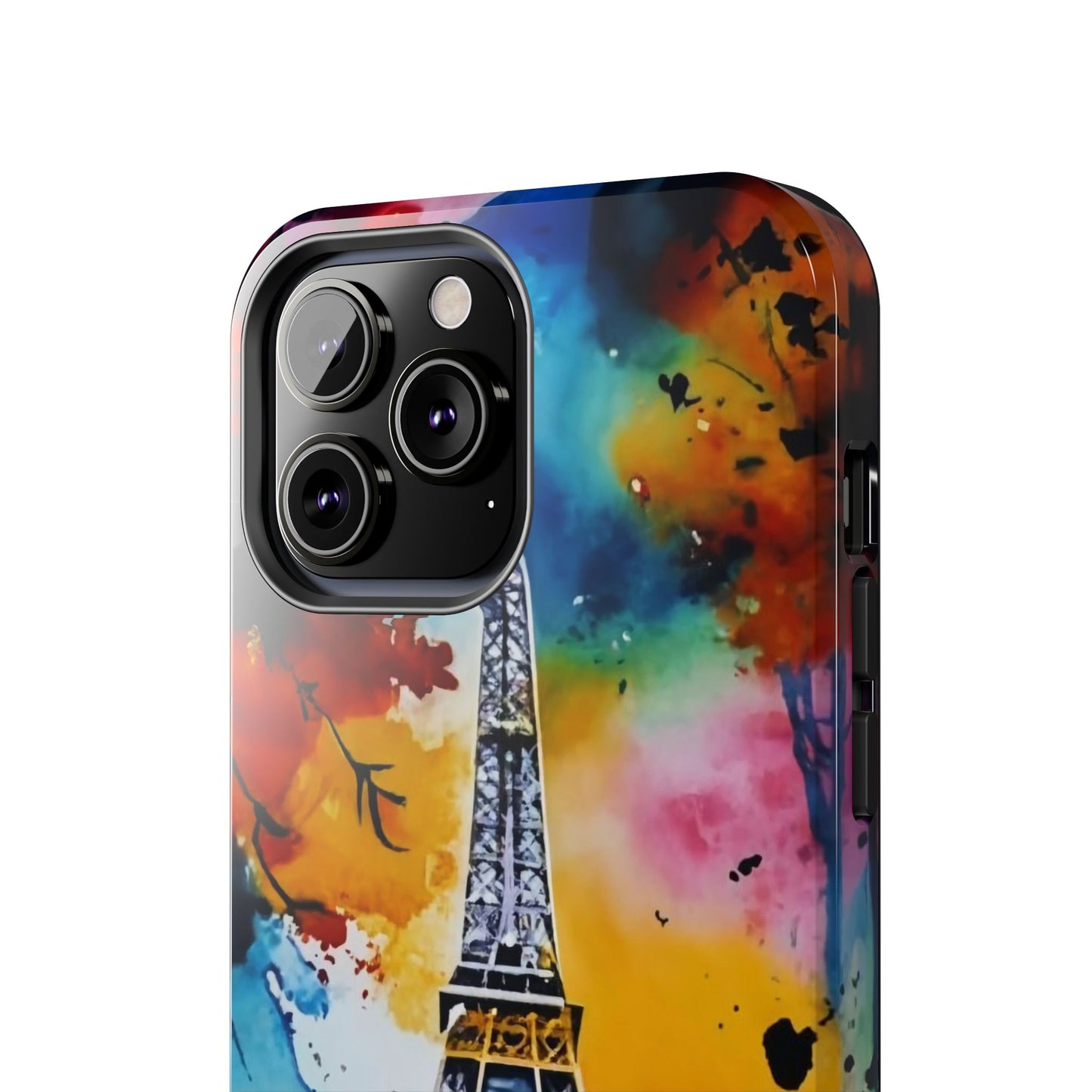 Vibrant Twilight Eiffel Defender Case