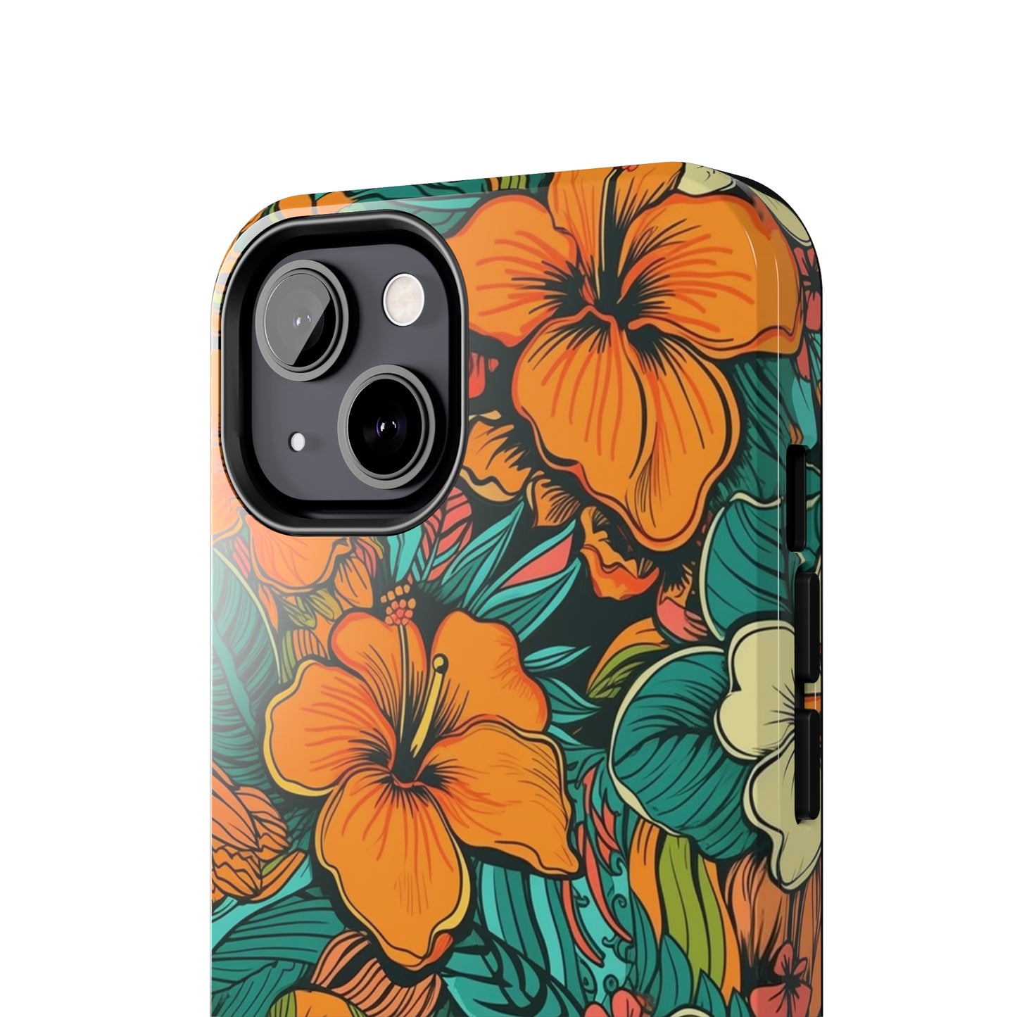 Sunset Tiare - Hawaiian Tough Phone Case