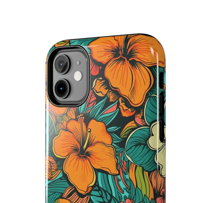 Sunset Tiare - Hawaiian Tough Phone Case