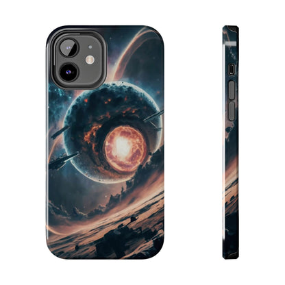 Cosmic Implosion Planet Tough Phone Case