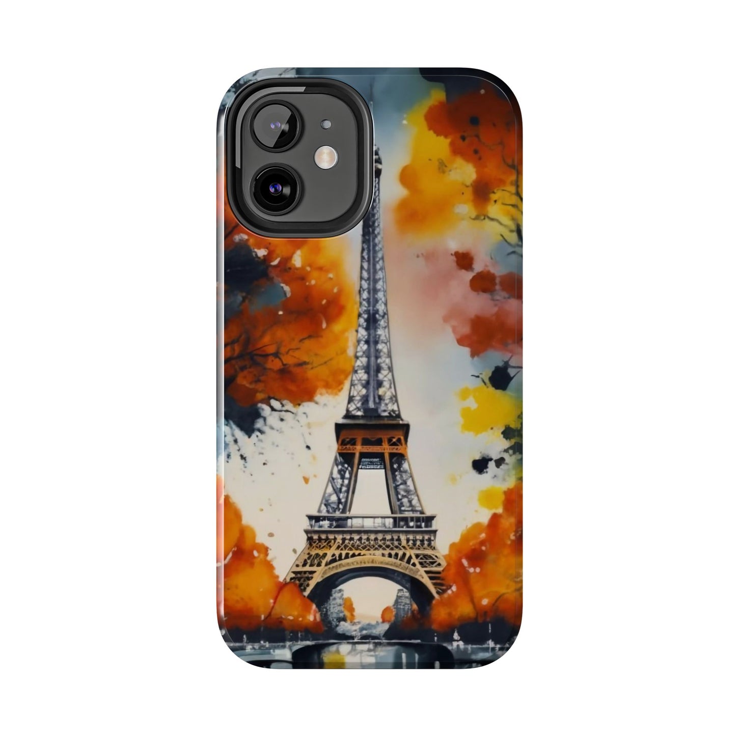 Watercolor Eiffel Twilight Defender Case