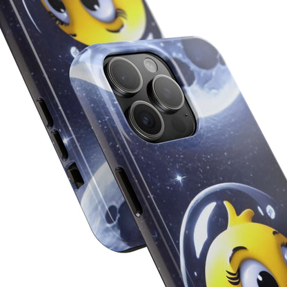 Lunar Space Duck Adventure Tough Phone Case