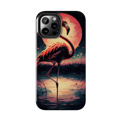 Sunset Flamingo Defender Case