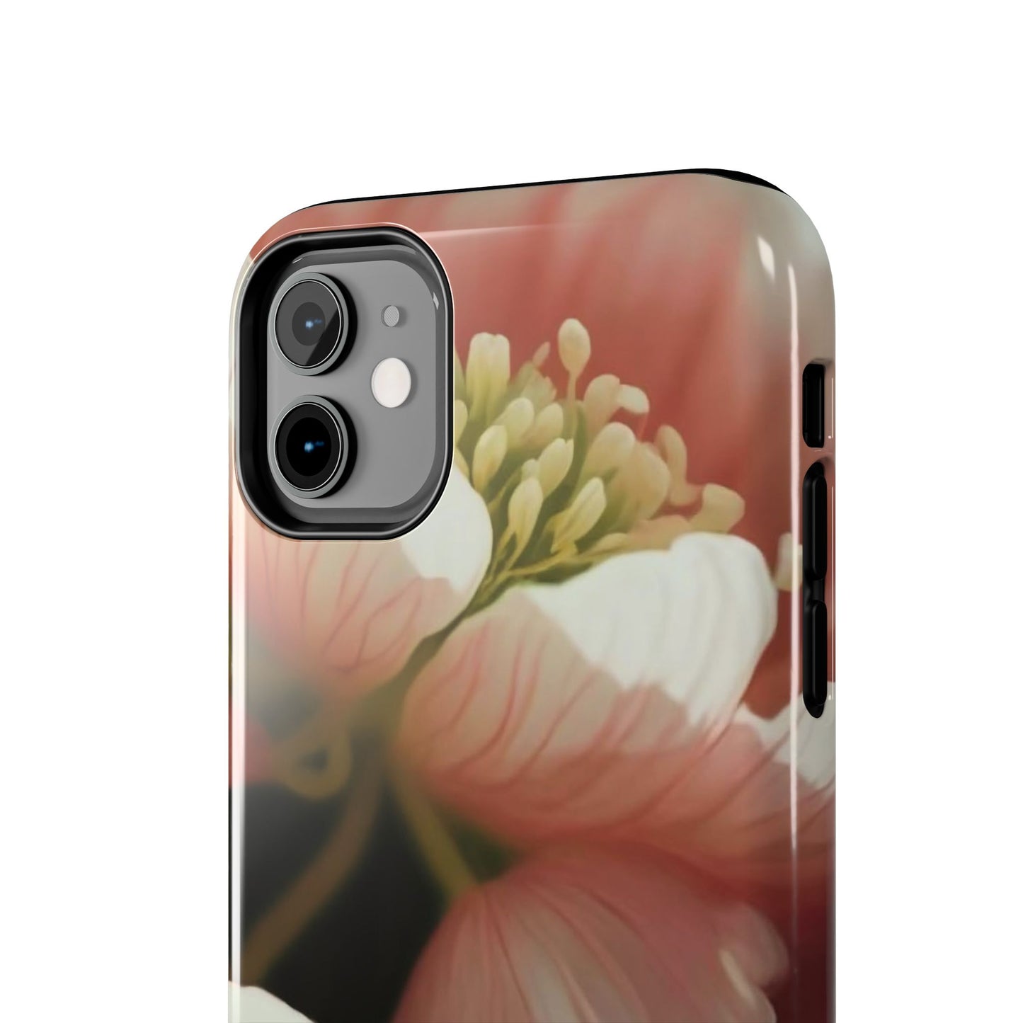 Pink Petal Watercolor Bloom Tough Phone Case