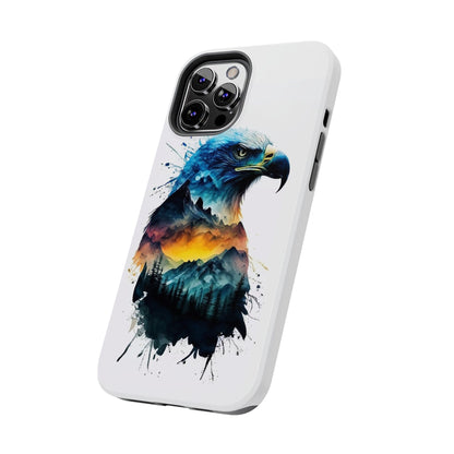 Intense Gaze Bald Eagle Tough Phone Case