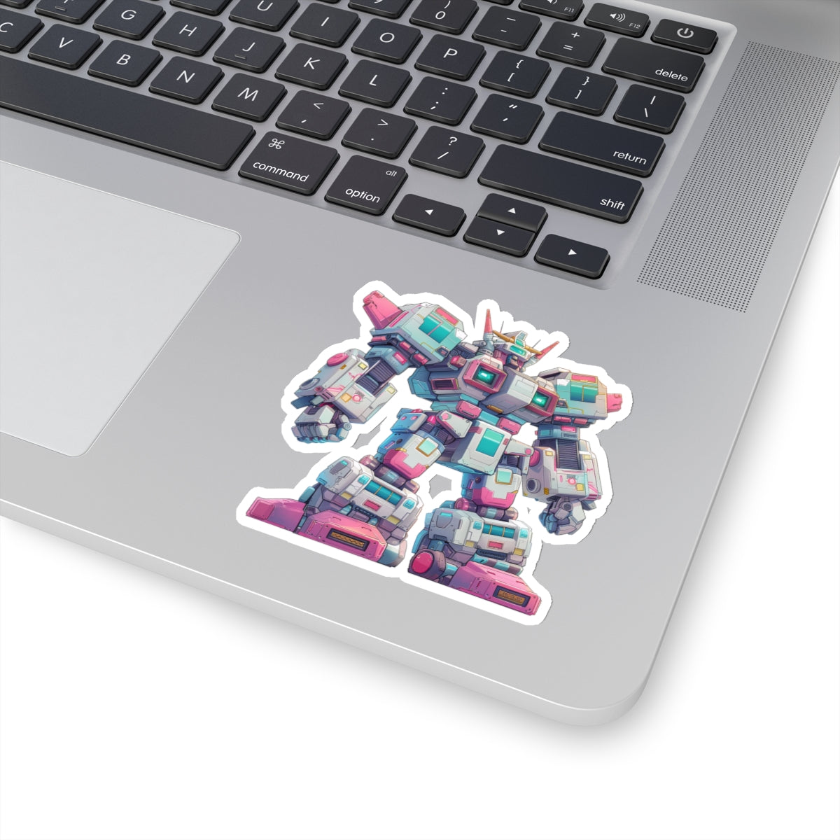 Retro Robot Blockade Sticker