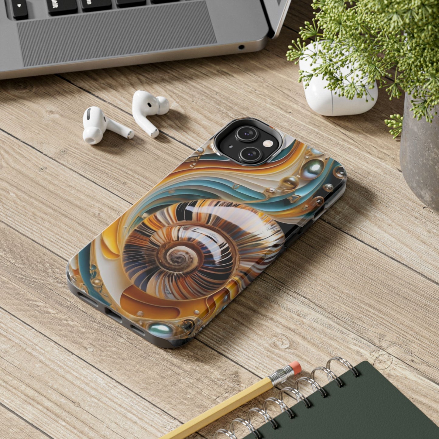 Cosmic Swirls Abstract GuardianShield Case