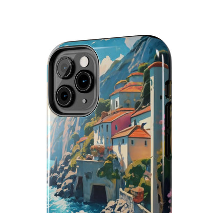 Coastal Dreamscape Boat Tough Phone Case