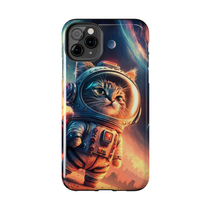 Cosmic Kitty Space Explorer Tough Phone Case