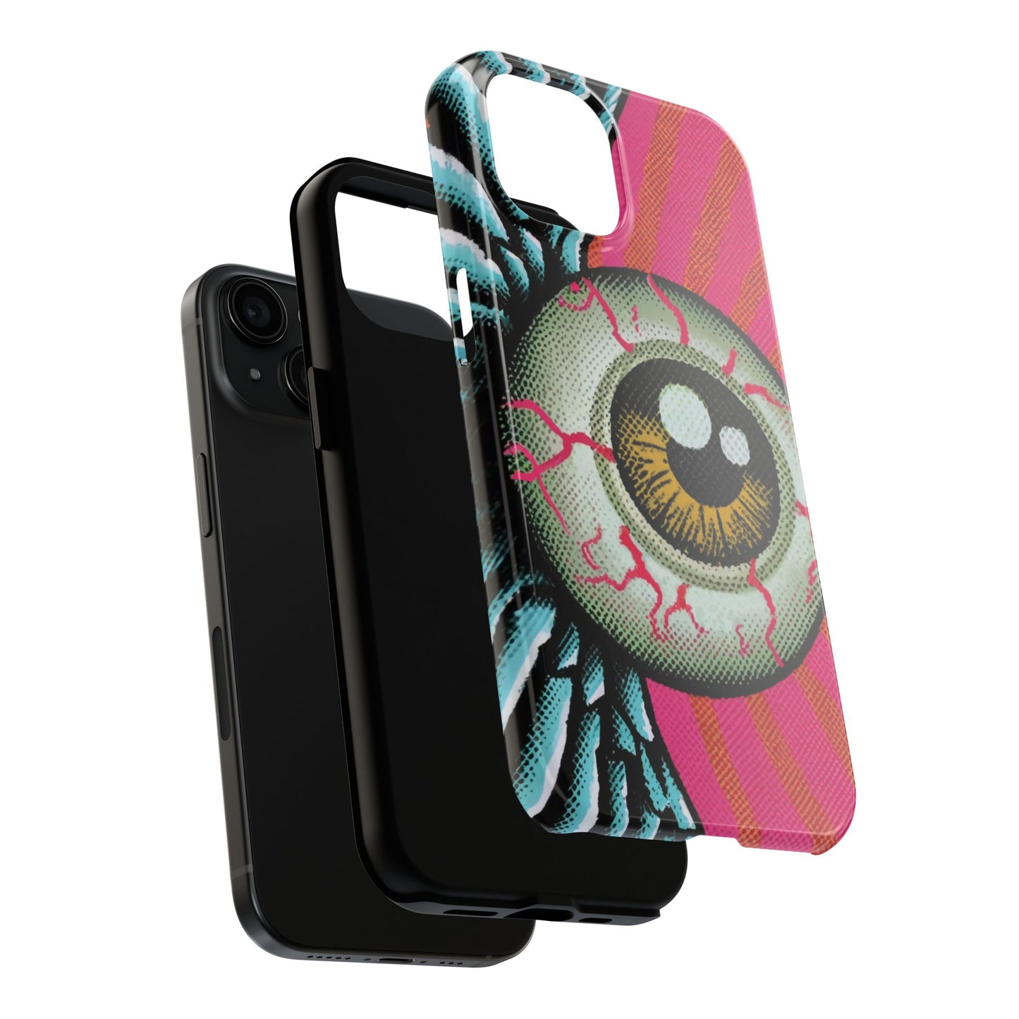 Winged Eye Pop Art Tough iPhone Case