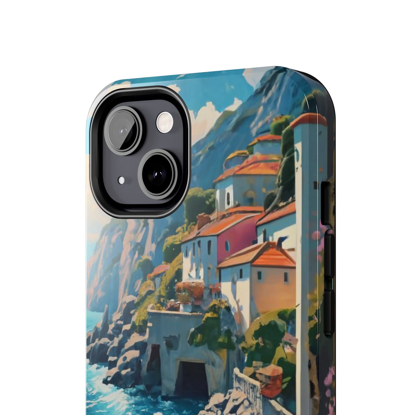 Coastal Dreamscape Boat Tough Phone Case