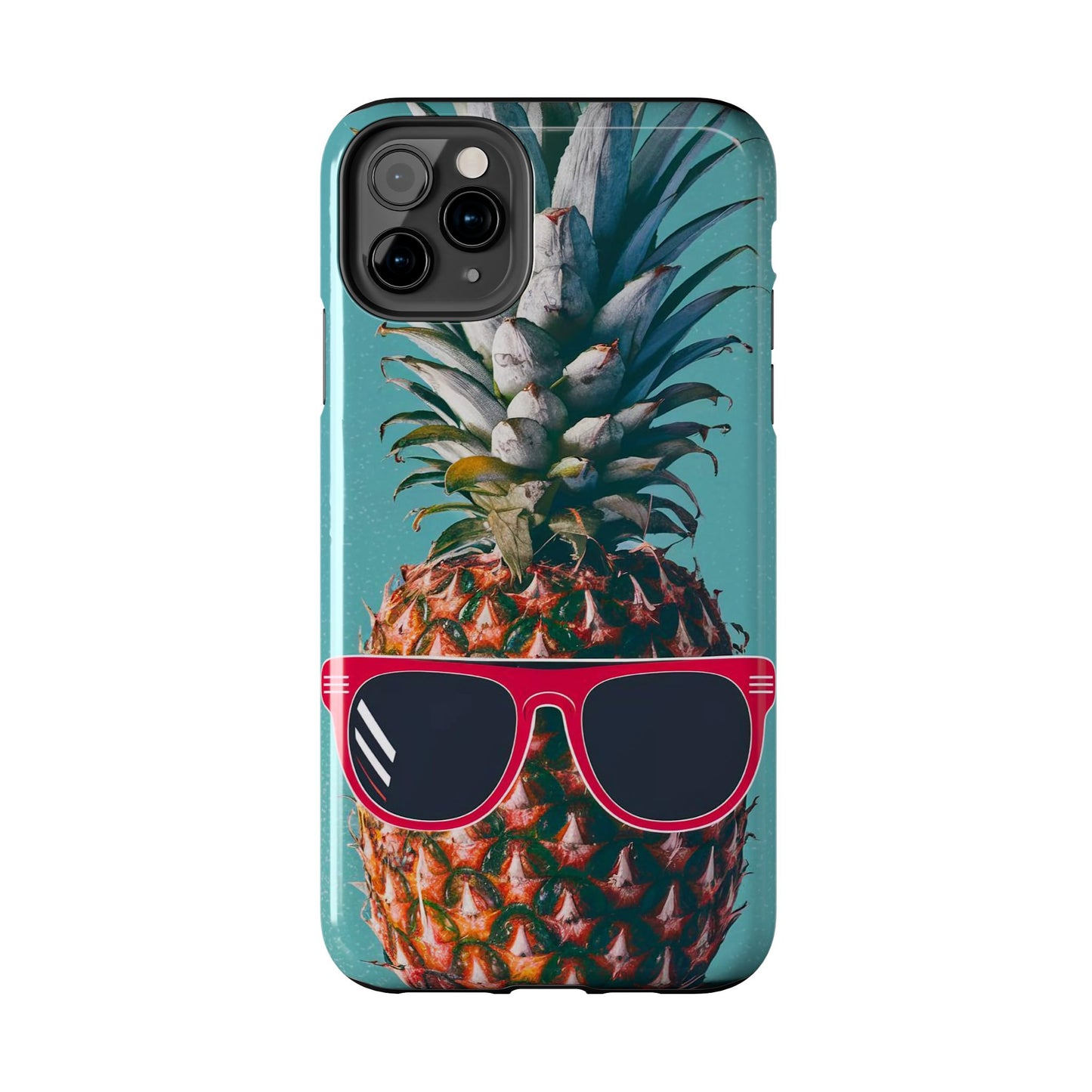 Beach-Ready Pineapple Sunglasses Tough Phone Case