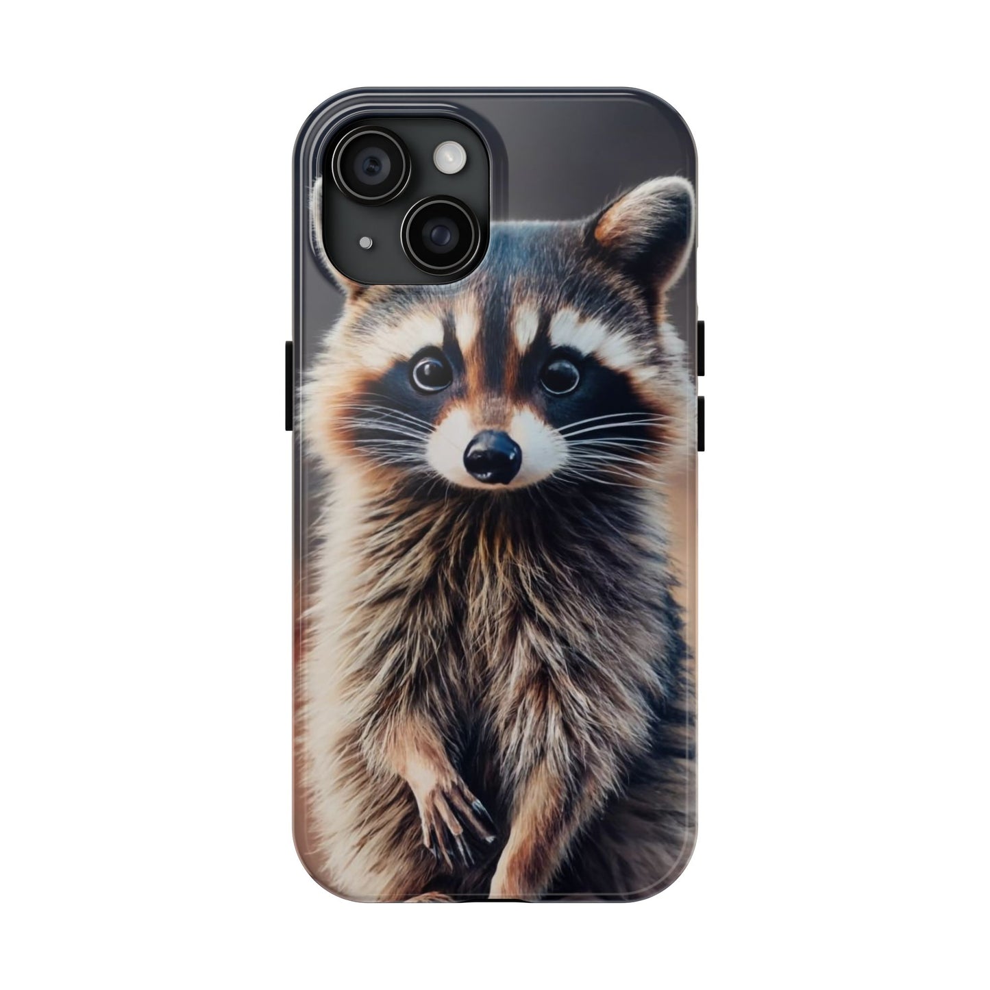 Abstract Raccoon Charm Tough Phone Case