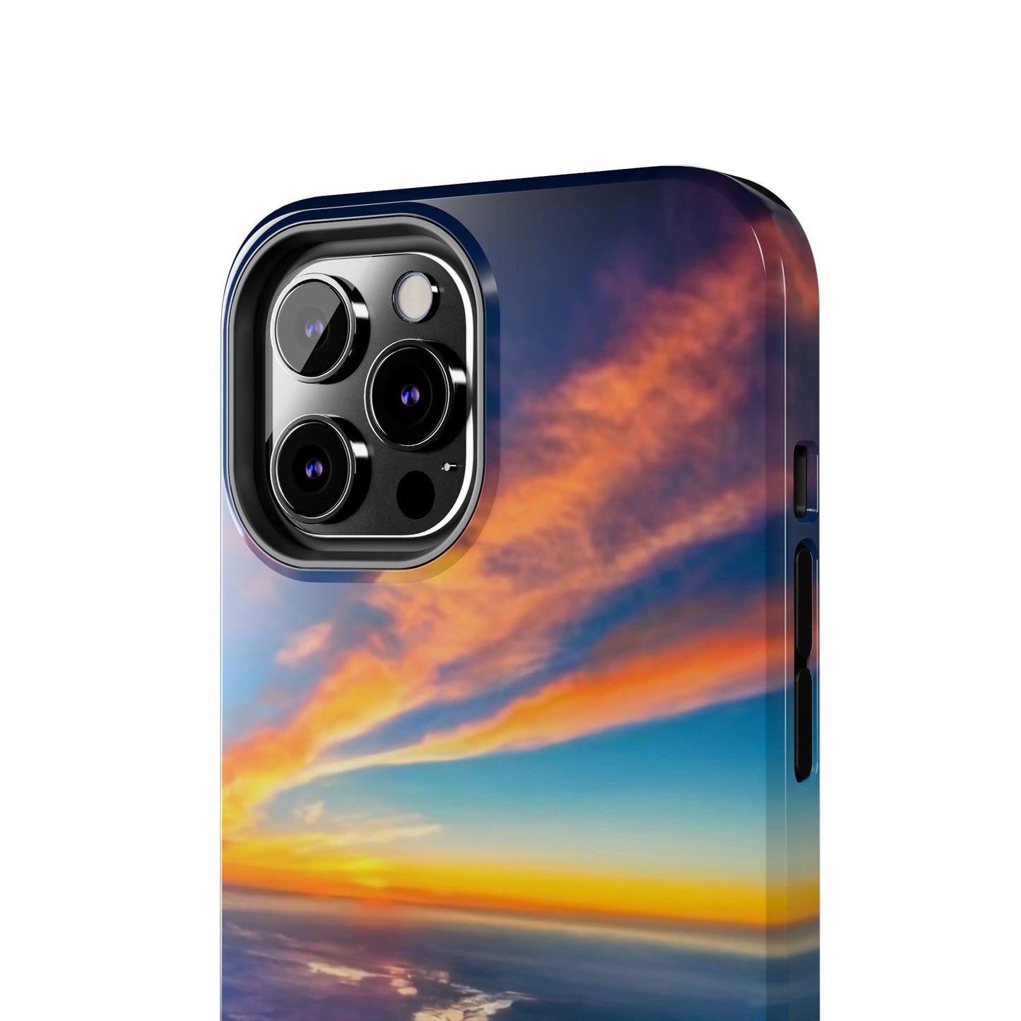 Celestial Sunset Earth View Tough Phone Case