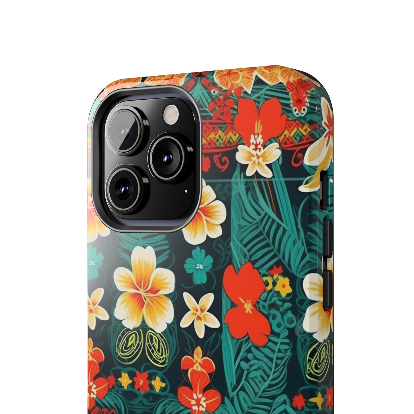 Hibiscus Haze - Hawaiian Tough Phone Case