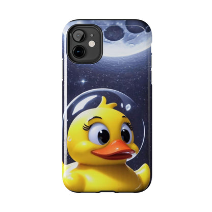 Lunar Space Duck Adventure Tough Phone Case