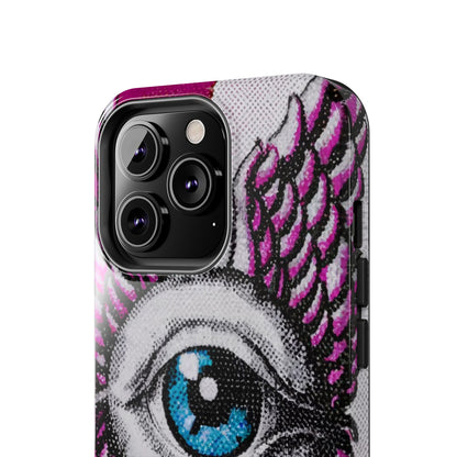 Dual-Tone Winged Eye iPhone Case