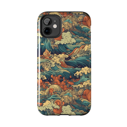 Colorburst Coast - Wave of Colors - Tough Phone Case