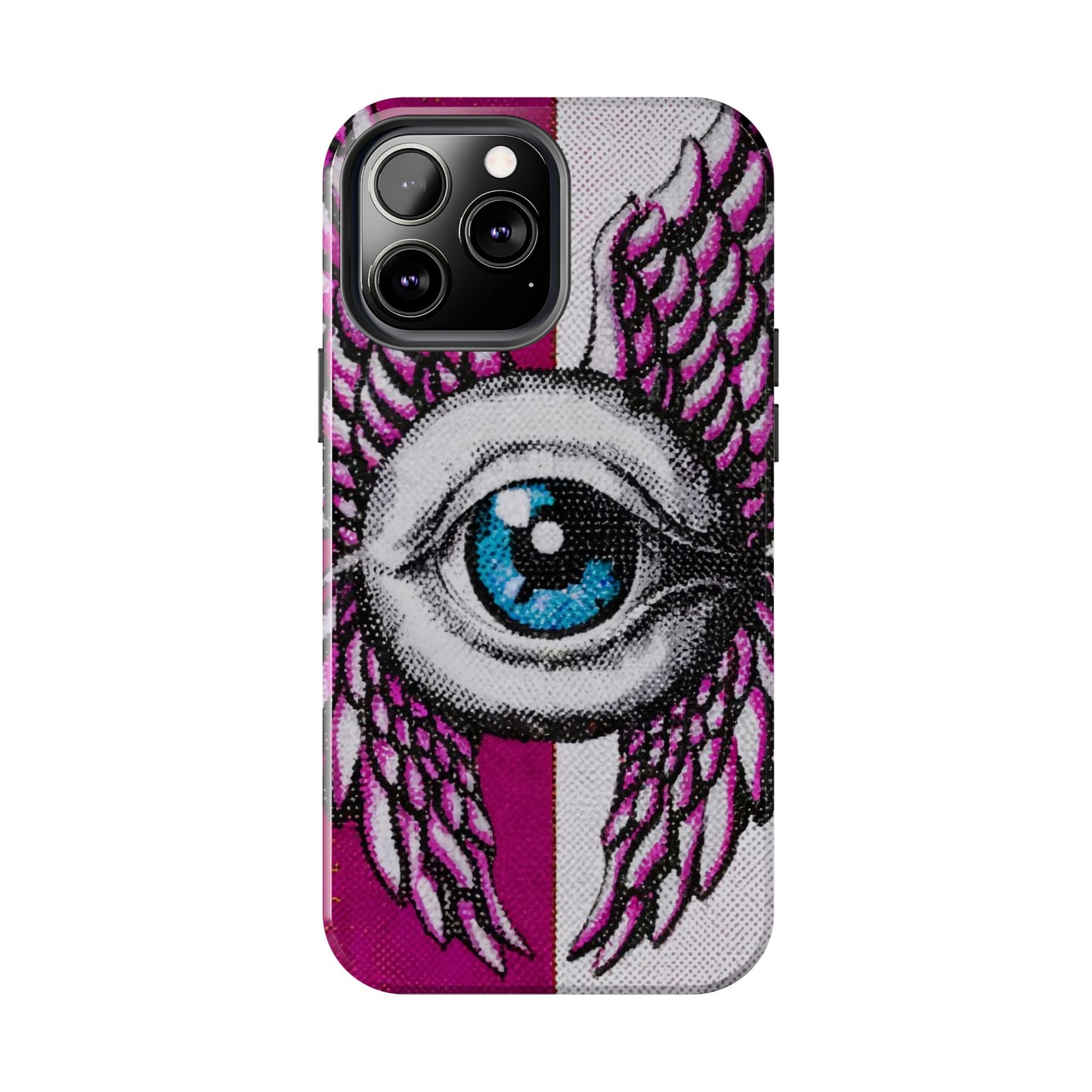 Dual-Tone Winged Eye iPhone Case