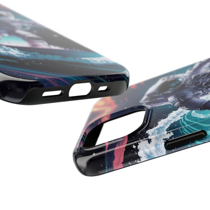 Space Surfer Astronaut Adventure Tough Phone Case