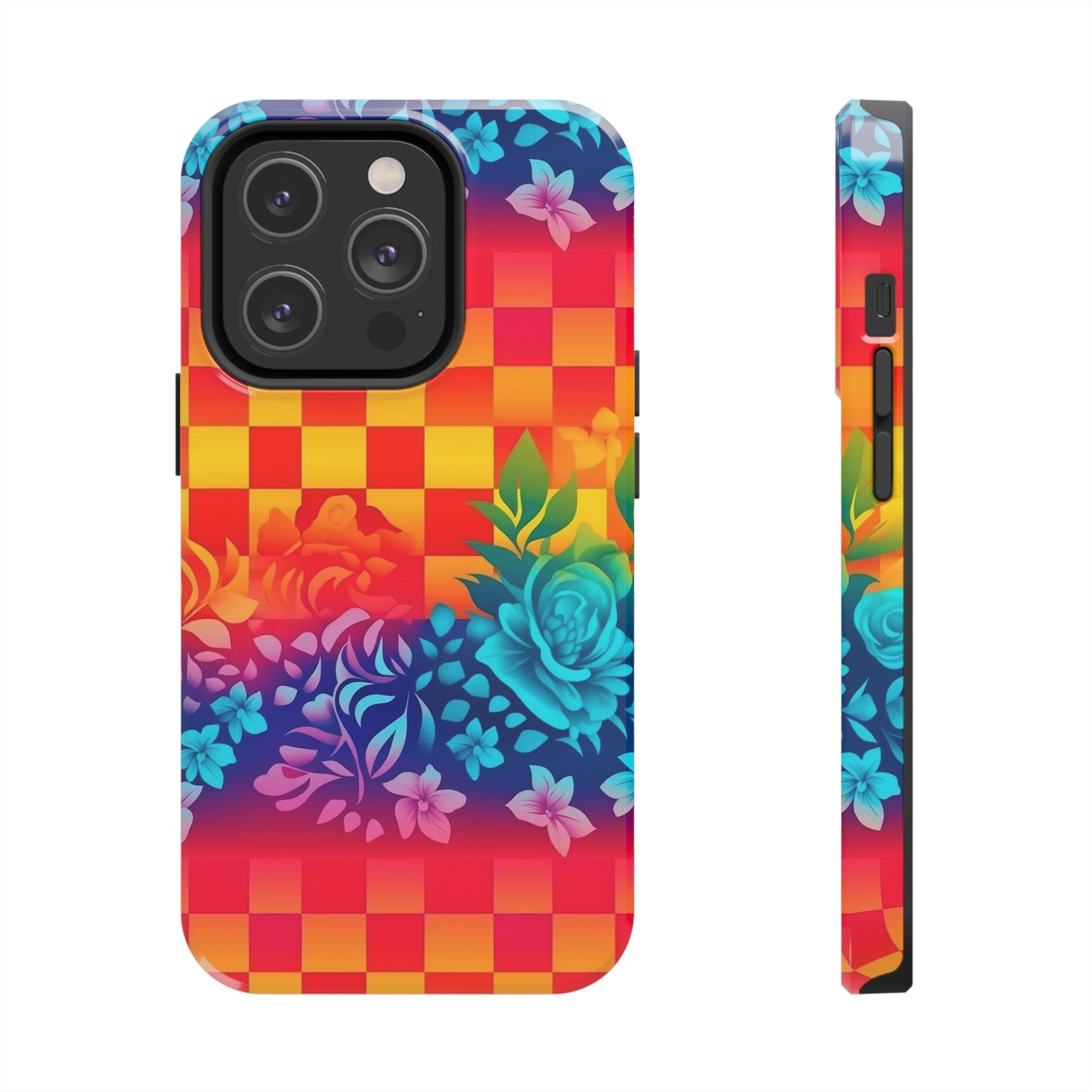 Neon Orchids - Hawaiian Tough Phone Case