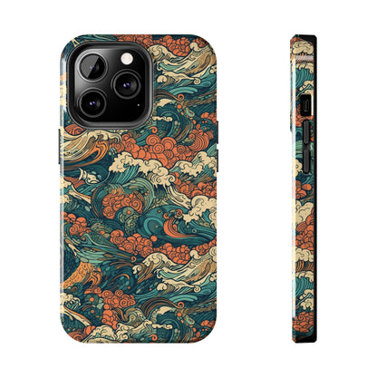 Vibrant Waves - Wave of Colors - Tough Phone Case