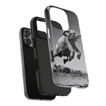 Majestic Elephant Leap Tough Phone Case