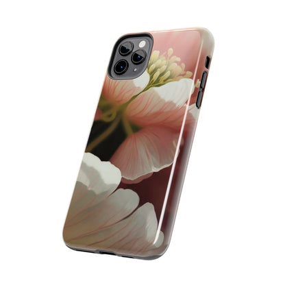 Pink Petal Watercolor Bloom Tough Phone Case