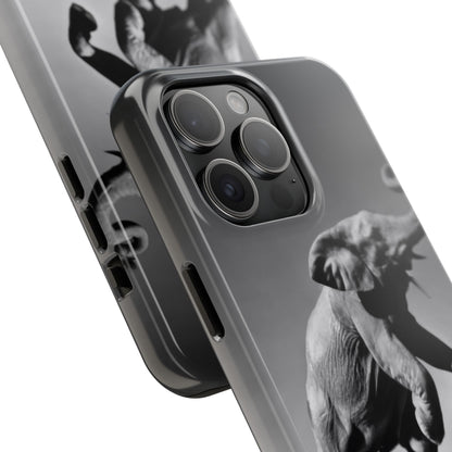 Majestic Elephant Leap Tough Phone Case