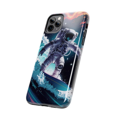 Space Surfer Astronaut Adventure Tough Phone Case