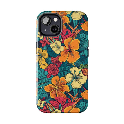 Brilliant Lokelani - Hawaiian Tough Phone Case