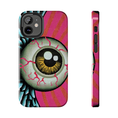 Winged Eye Pop Art Tough iPhone Case