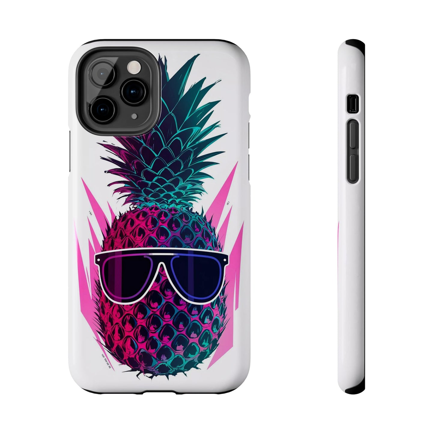 Sunglass Clad Pineapple Funk Tough Phone Case