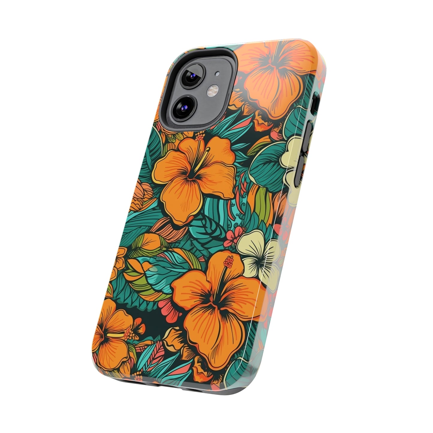 Sunset Tiare - Hawaiian Tough Phone Case