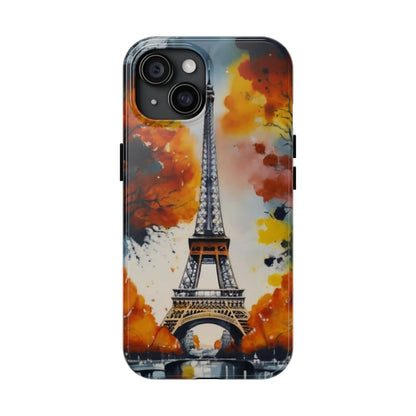 Watercolor Eiffel Twilight Defender Case