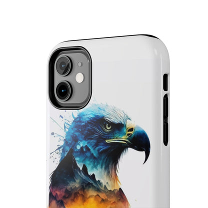 Intense Gaze Bald Eagle Tough Phone Case