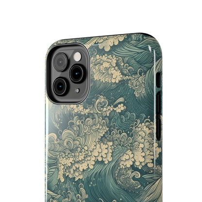 Tranquil Tides - Wave of Colors - Tough Phone Case