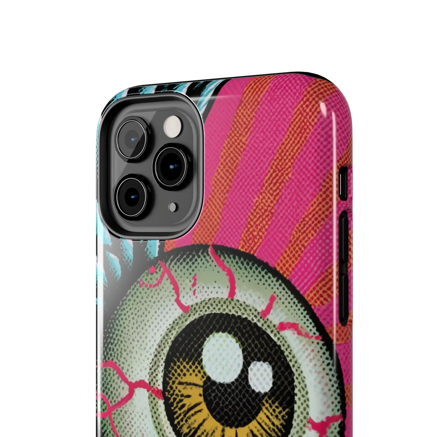 Winged Eye Pop Art Tough iPhone Case