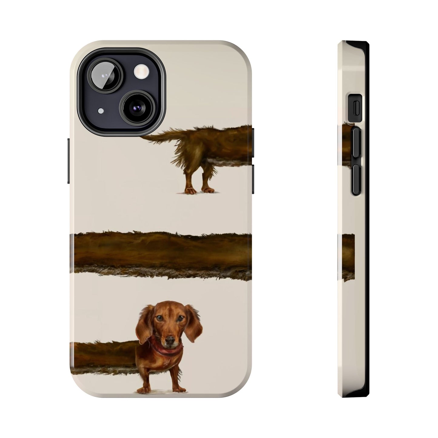 Wraparound Dachshund Long Dog Tough Phone Case