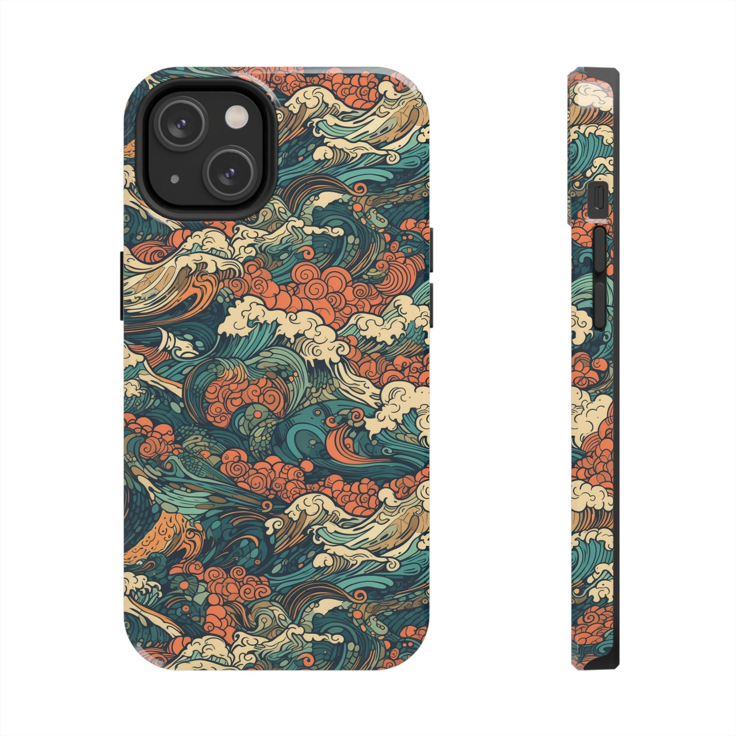 Vibrant Waves - Wave of Colors - Tough Phone Case