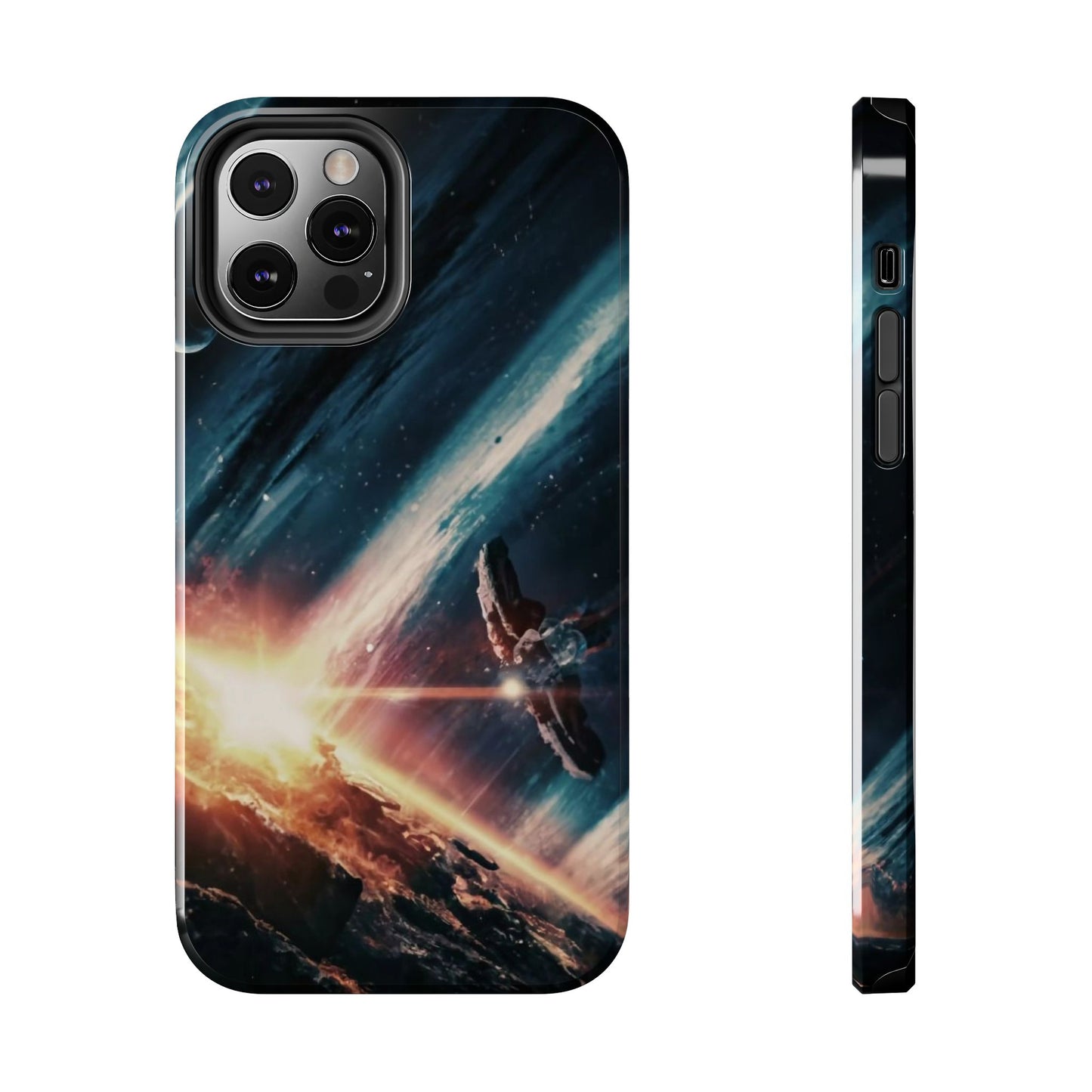 Celestial Voyage Space Scene Tough Phone Case